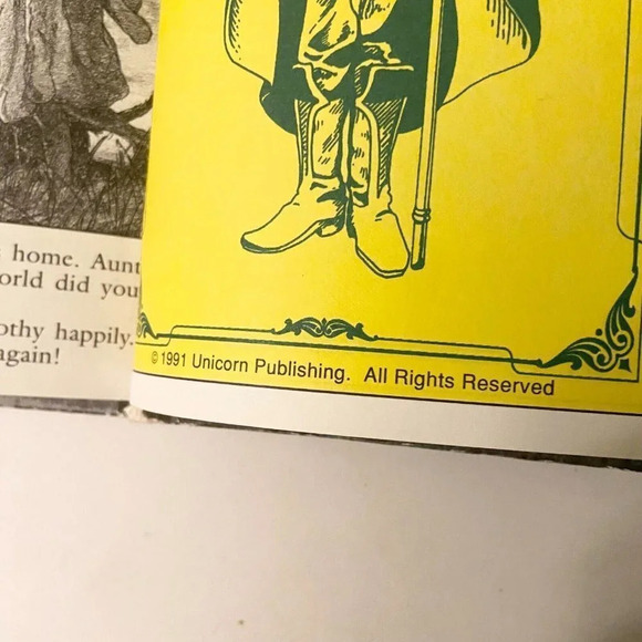 Vintage 1991 The Wizard of  Oz Illustrated By Greg Hildebrandt L Frank Baum - Picture 13 of 16